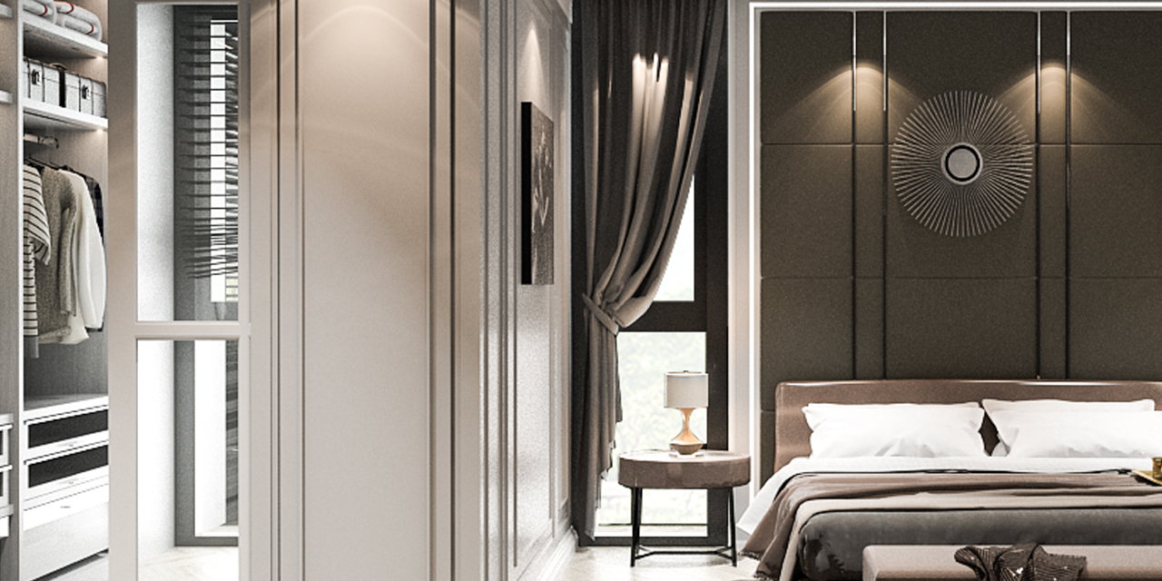 ไอเดียโทนสี แต่งห้องคอนโด สไตล์ Modern Luxury - โมเดอร์นฟอร์ม
