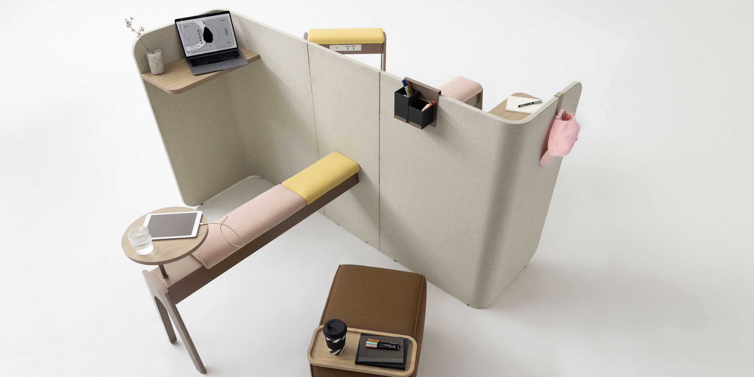 จัดโต๊ะทํางานออฟฟิศ Hot Desk