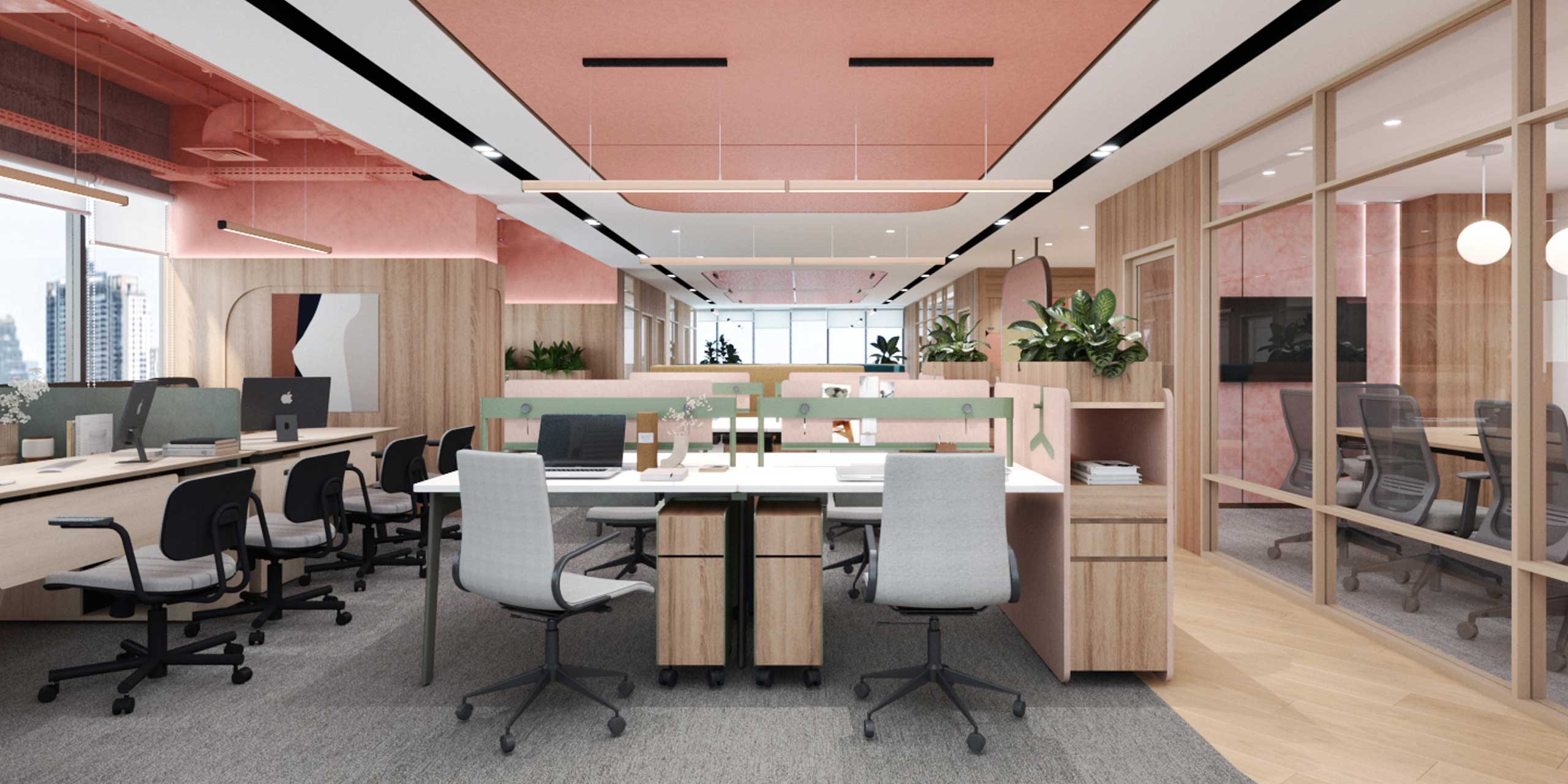 ออกแบบสำนักงาน Agile Working