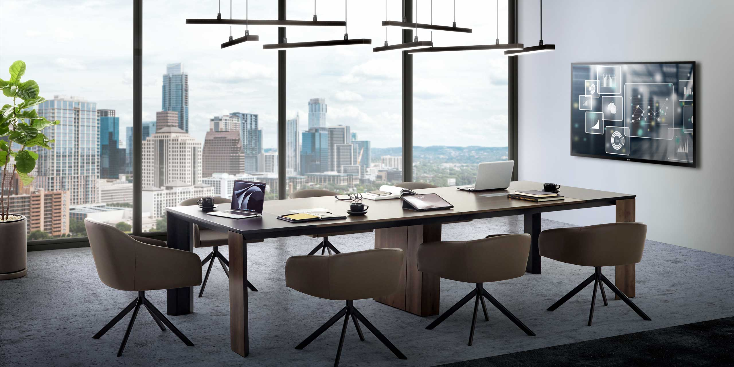 โต๊ะห้องประชุม Fix vs Modular