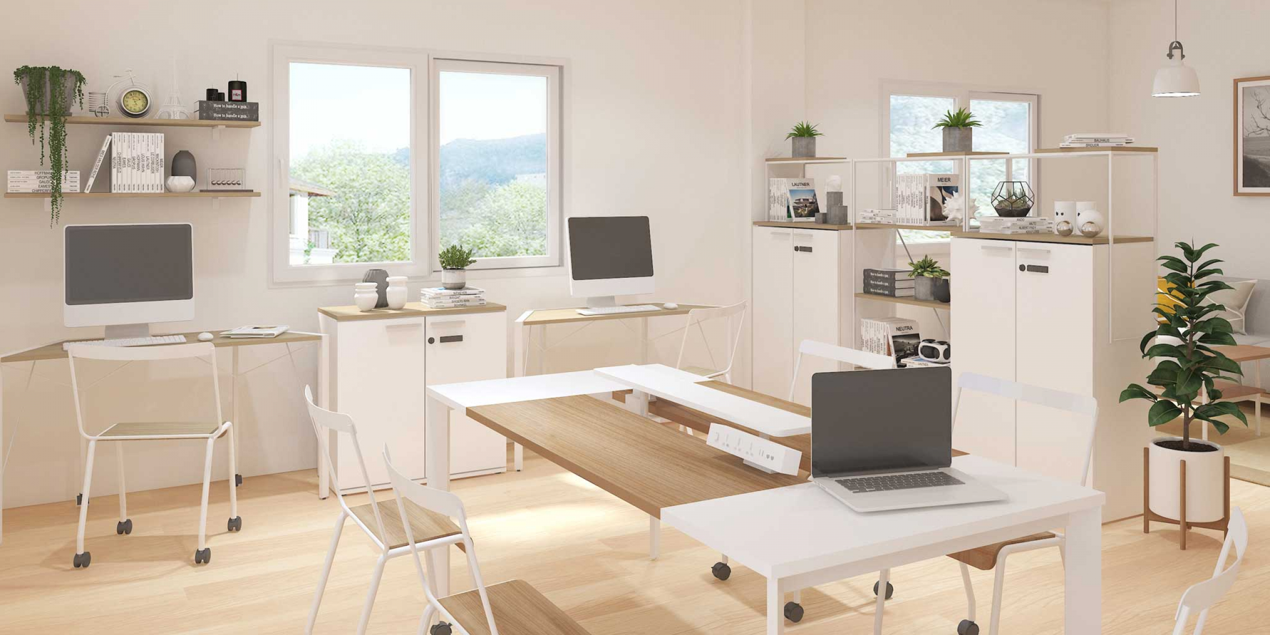 จัด Hybrid Space ด้วยสี Pantone 2026 Cloud Dancer