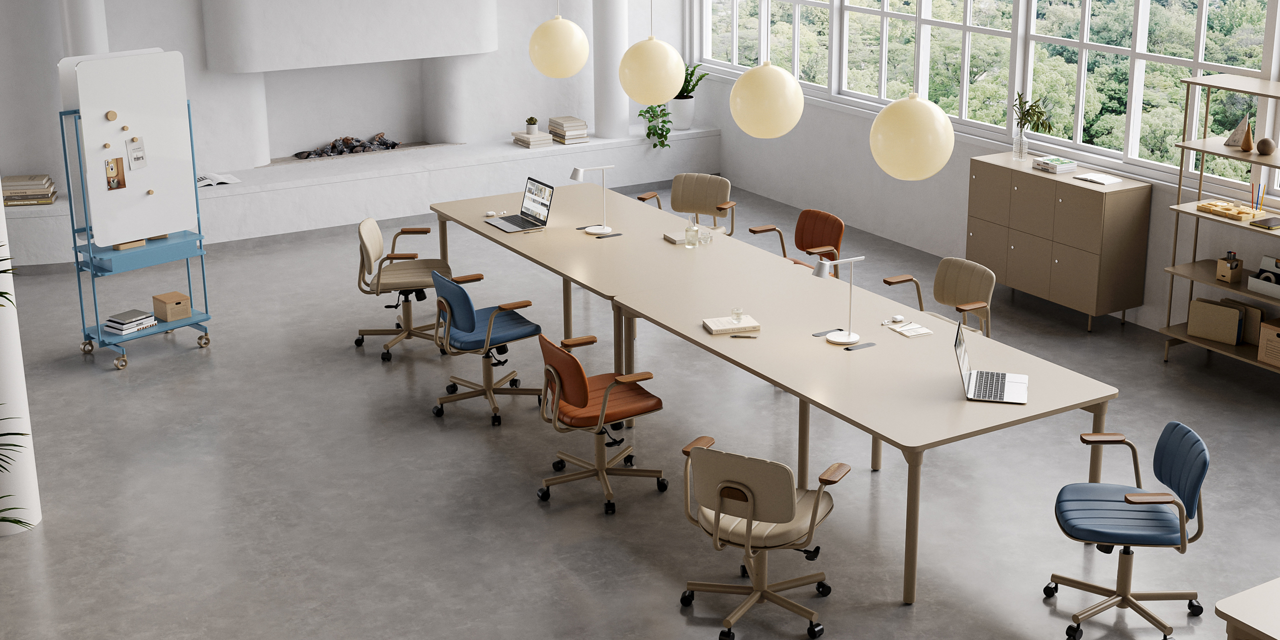 แรงบันดาลใจในการจัดพื้นที่ Co Working Space