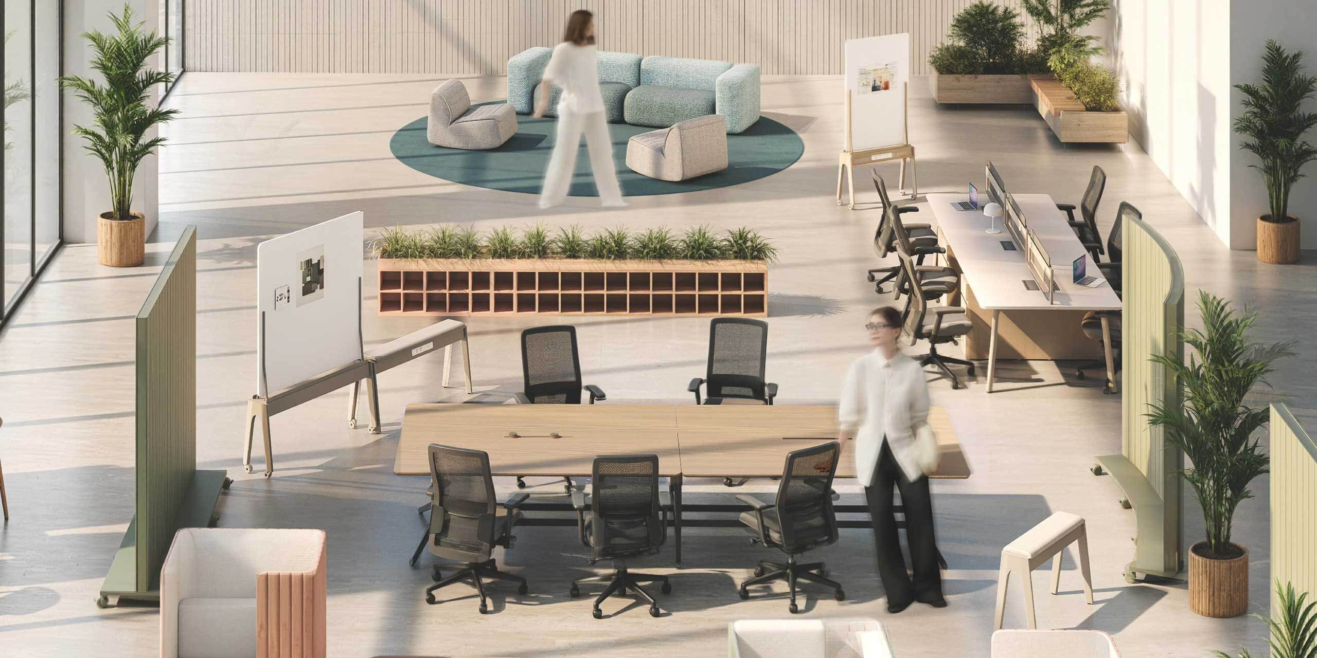 จัดพื้นที่ทำงาน