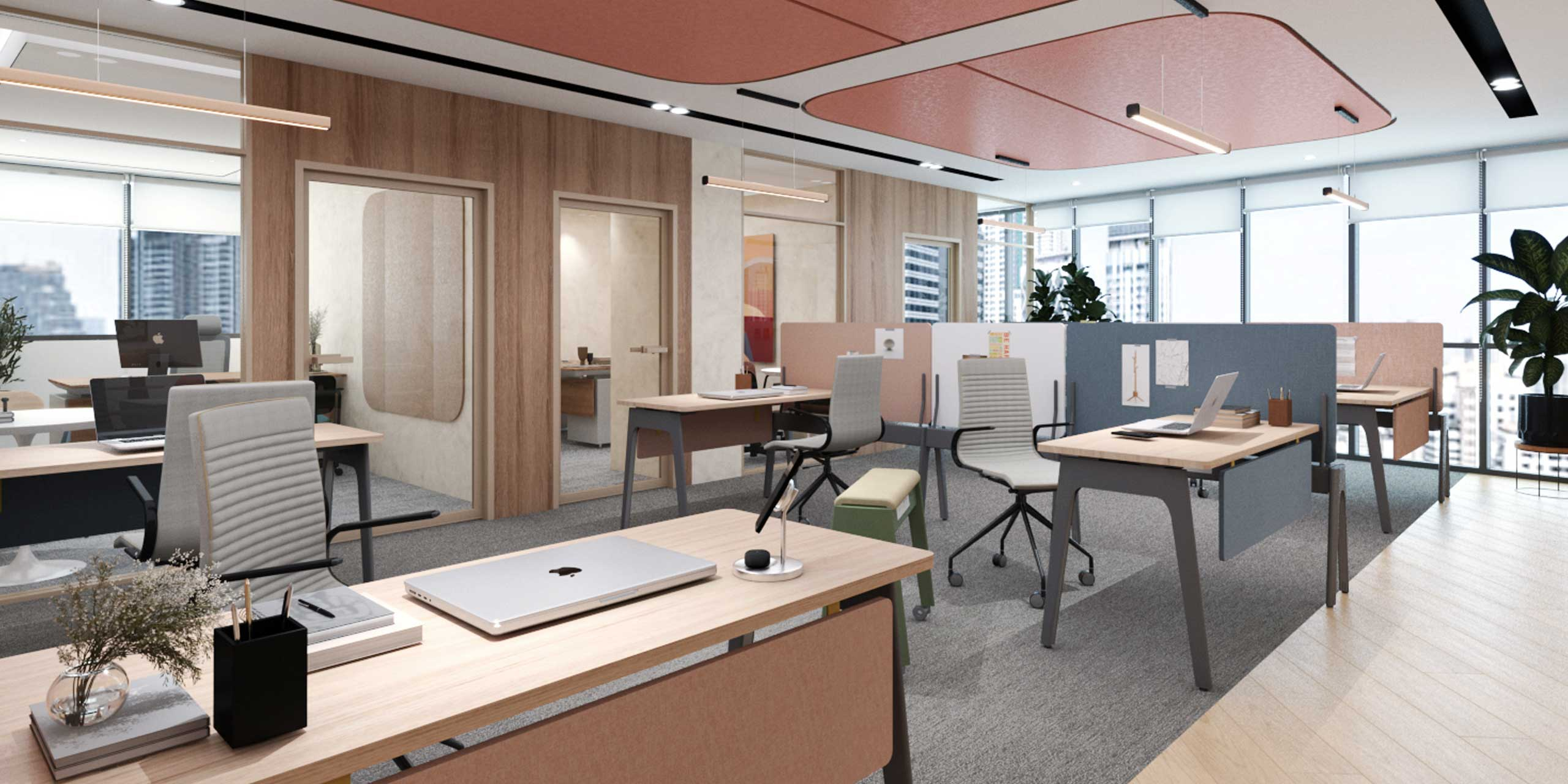 ออกแบบออฟฟิศยุคใหม่ด้วยจิตวิทยาสี 