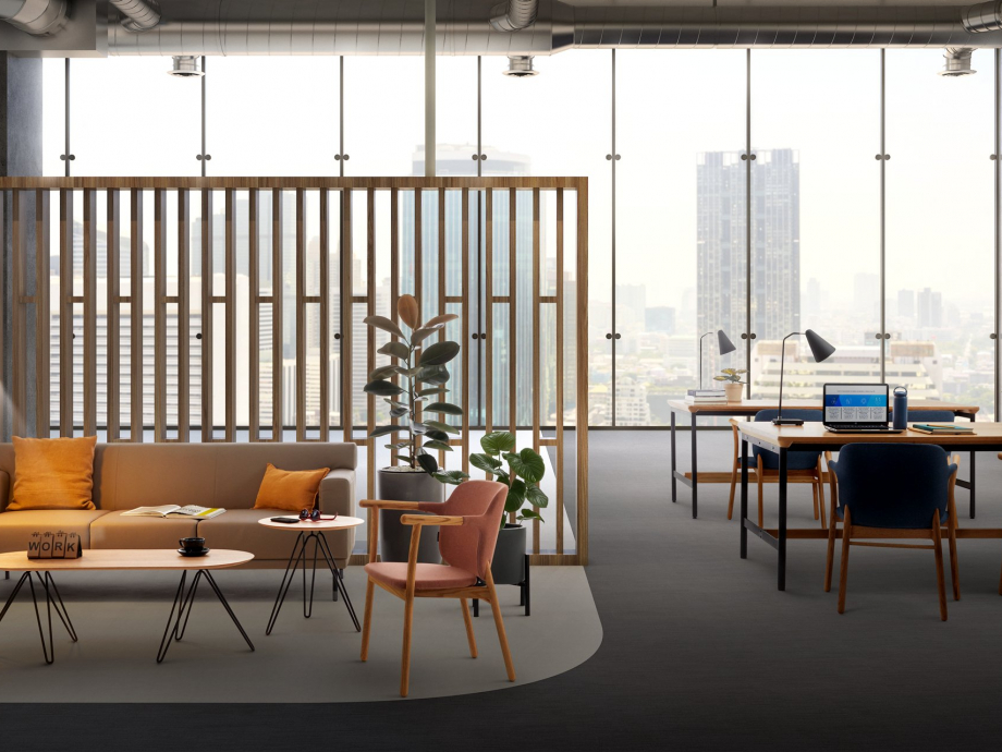 ออกแบบออฟฟิศยุคใหม่ เปลี่ยน Lobby เป็น Co-working