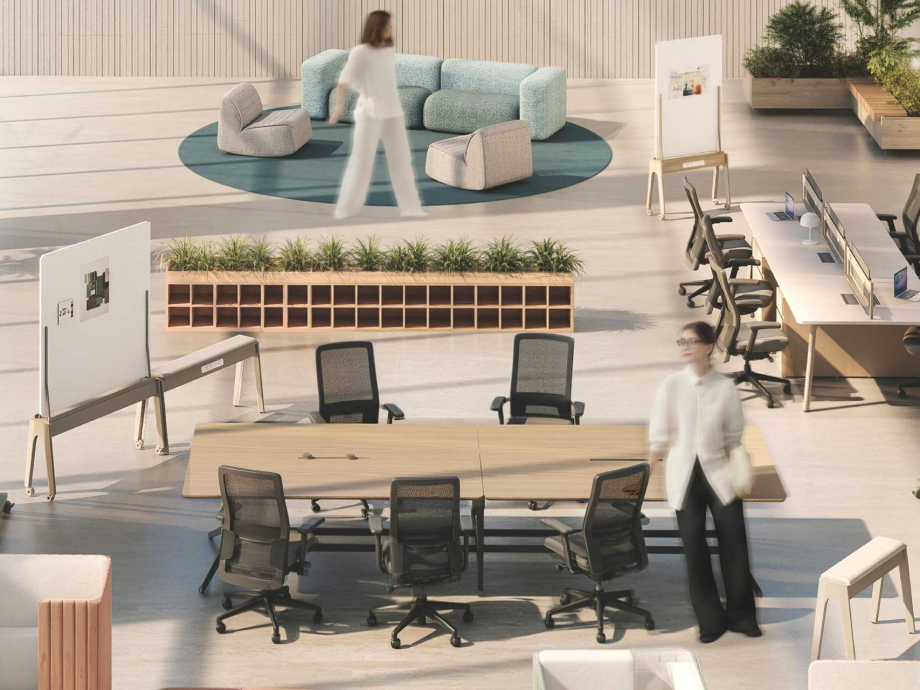 จัดพื้นที่ทำงาน