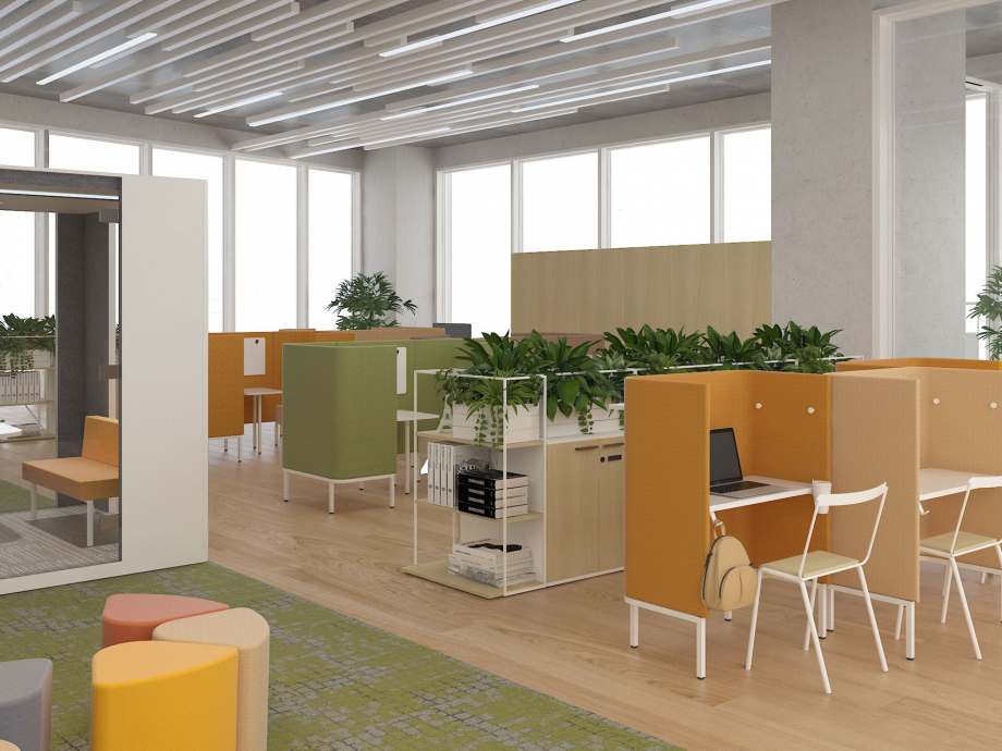 จัดพื้นที่ทำงาน Modern Office