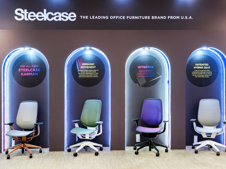 โมเดอร์นฟอร์มเปิดตัวเก้าอี้รุ่นล่าสุดจาก Steelcase KARMAN ที่สุดของ